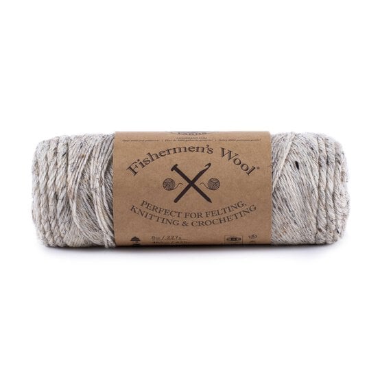 Lion Brand Birch Tweed Fishermen’s Wool 227g