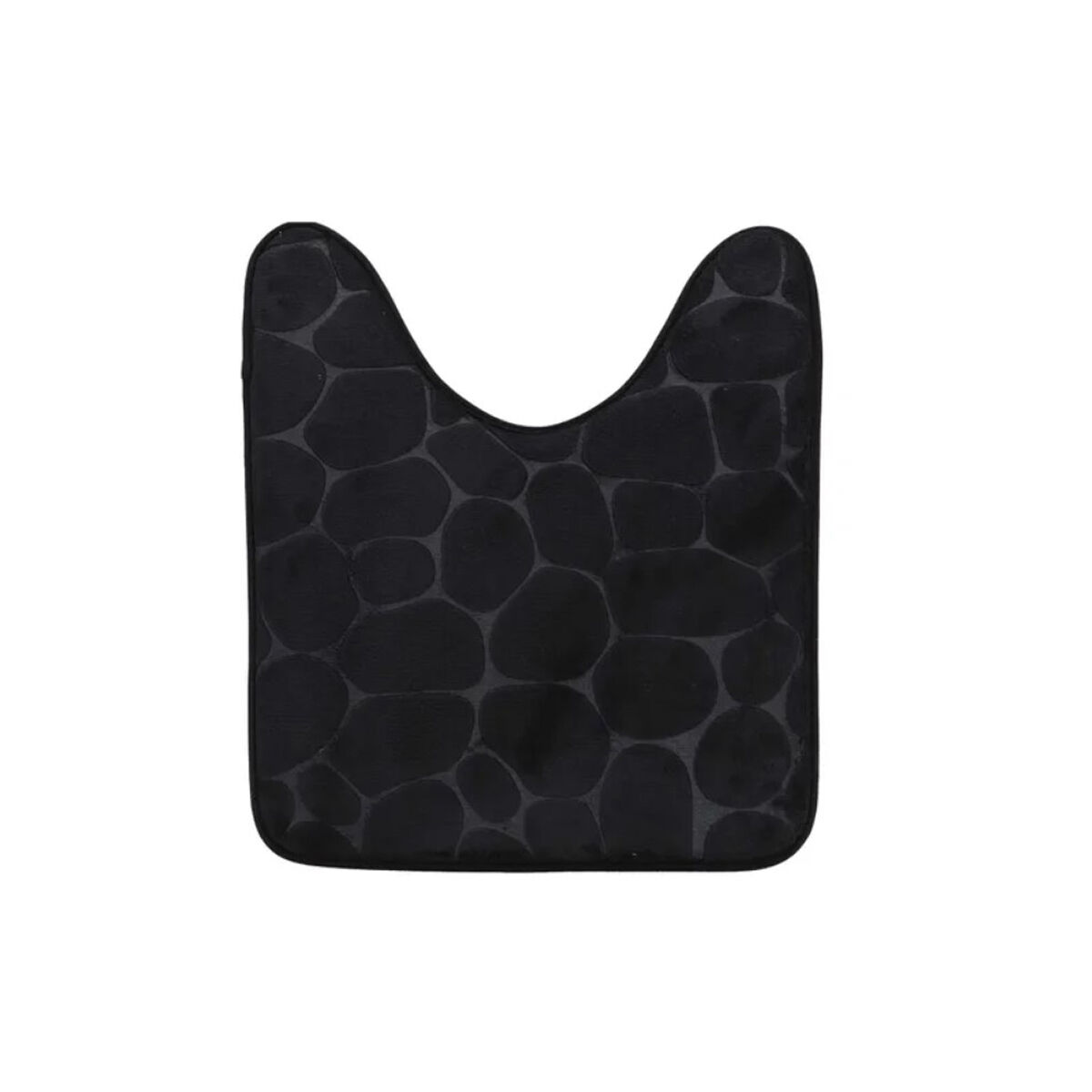 Tapete wc com contorno preto 45x50cm
