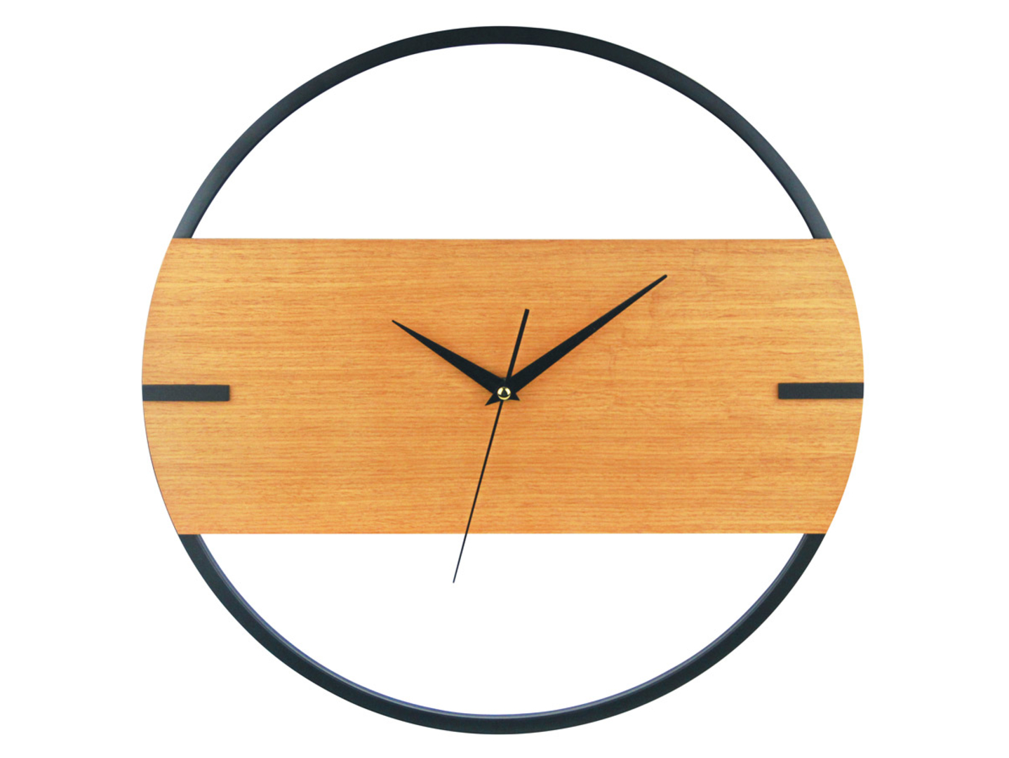 Zegar ścienny Design mdf brązowy