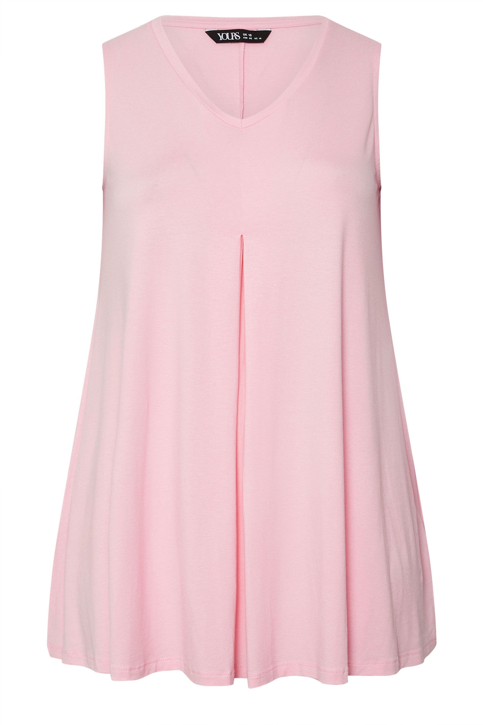 Yours Pleat Front Vest Top