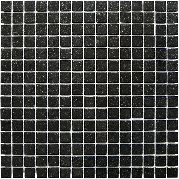 MOSAIQUE DECORATION NOIR TRAME PAPIER 1 PLAQUE 32,7 x 32,7 CM CASA LINEA