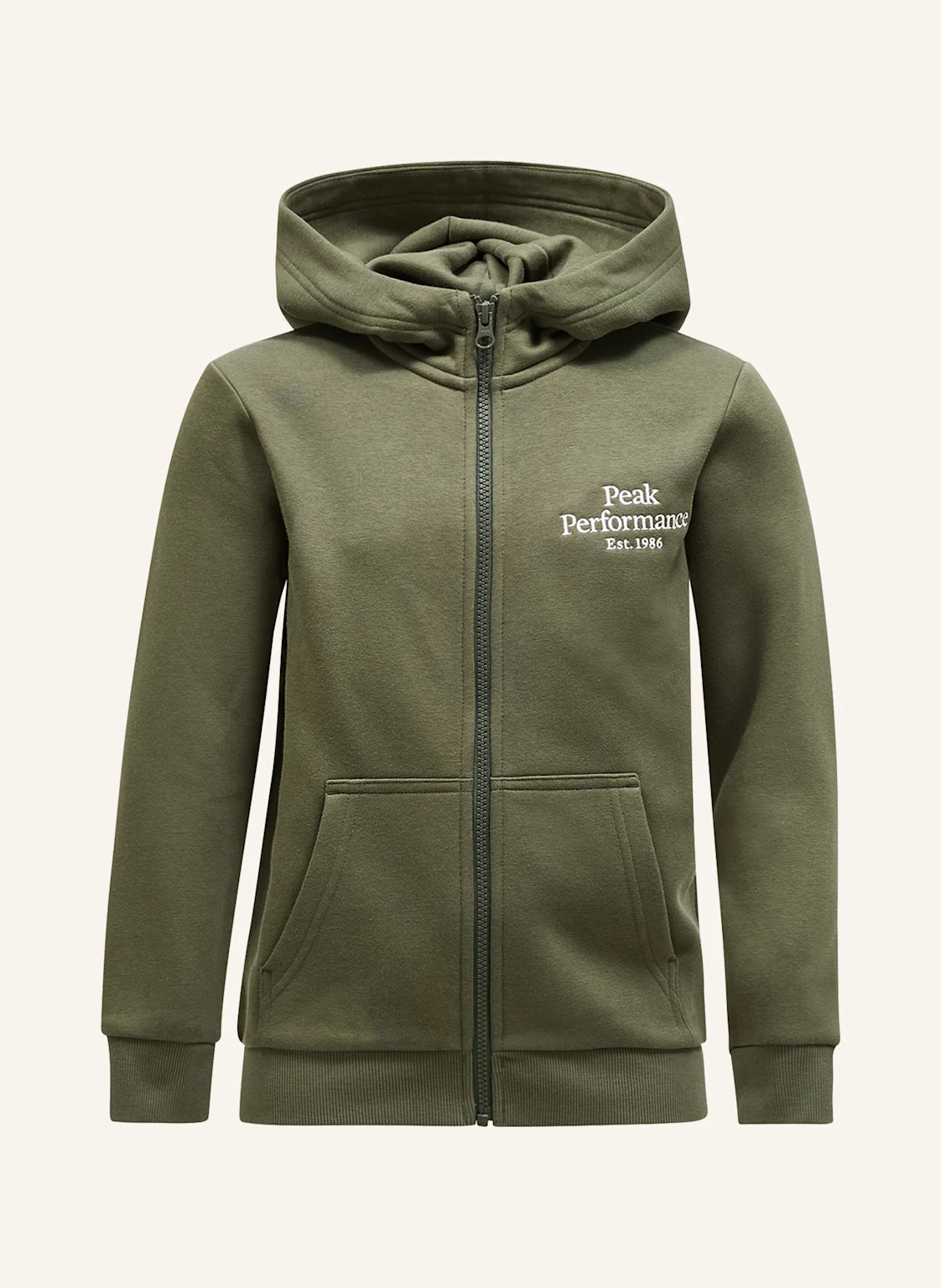 Peak Performance Jr Original Zip Hood Kapuzensweatshirtjacke