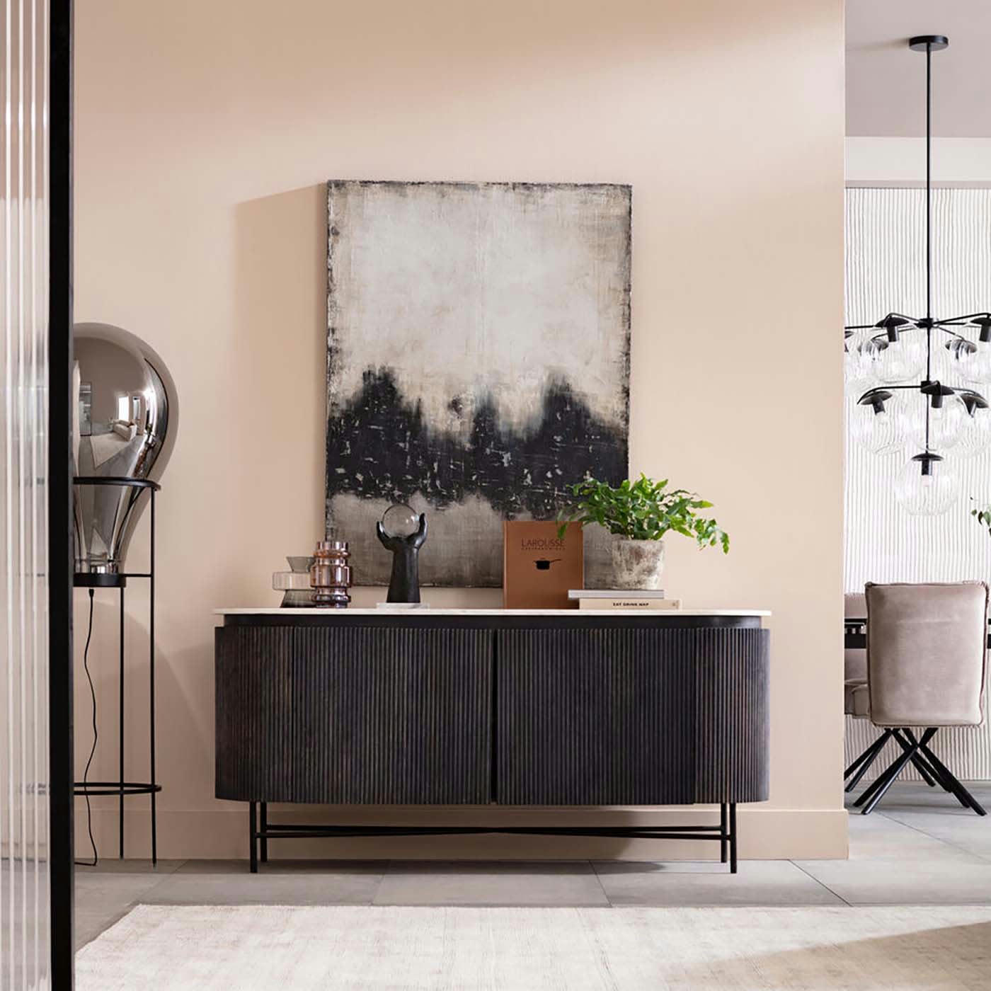 GLENN - Buffet 2 portes en manguier massif