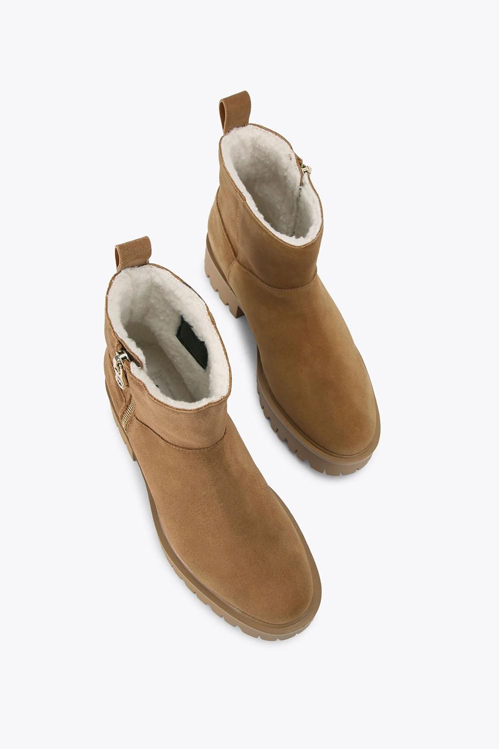 Carvela Limit Fur' Suede Boots