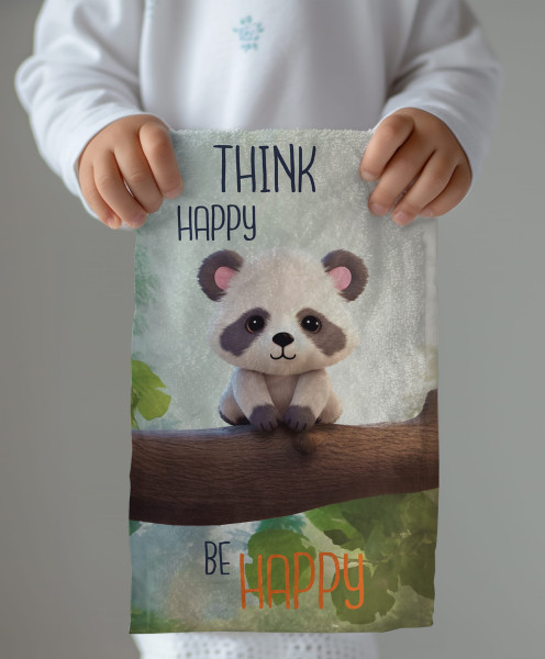 Ręczniczek do przedszkola Panda 30x50 Detexpol