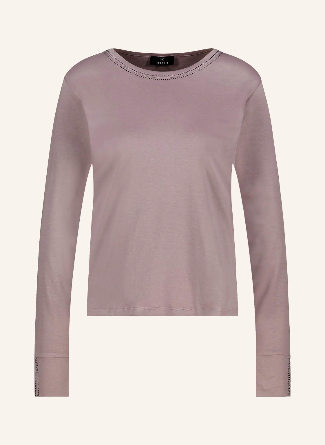 monari Longsleeve mit Schmucksteinen