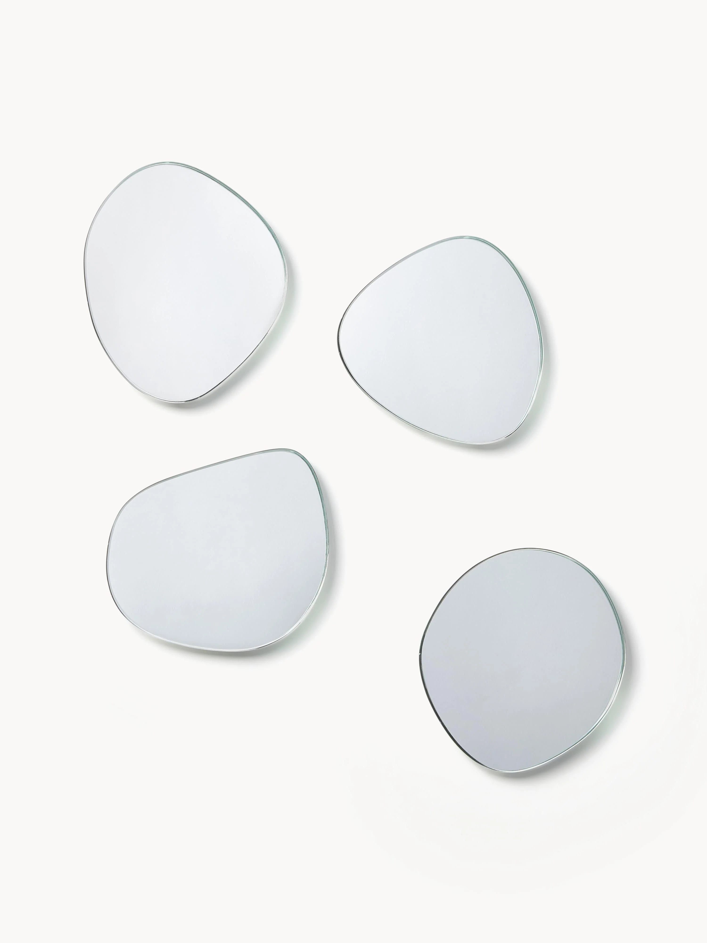 Asymmetrische Untersetzer Lio, 4er-Set