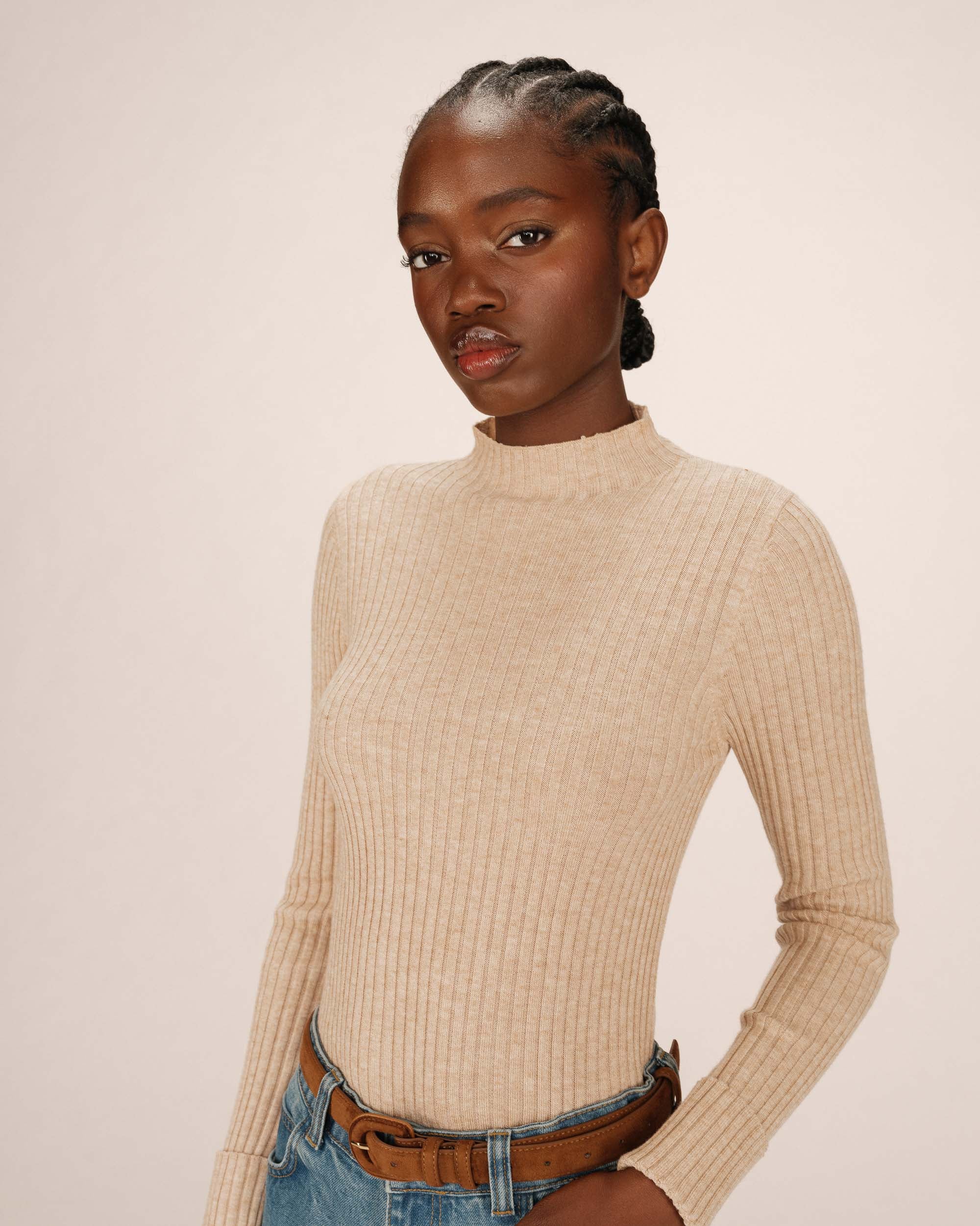 Pull en maille vanille Saturday