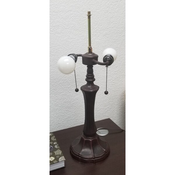 Copper Grove Ghaydah 23-inch Tiffany-style Table Lamp