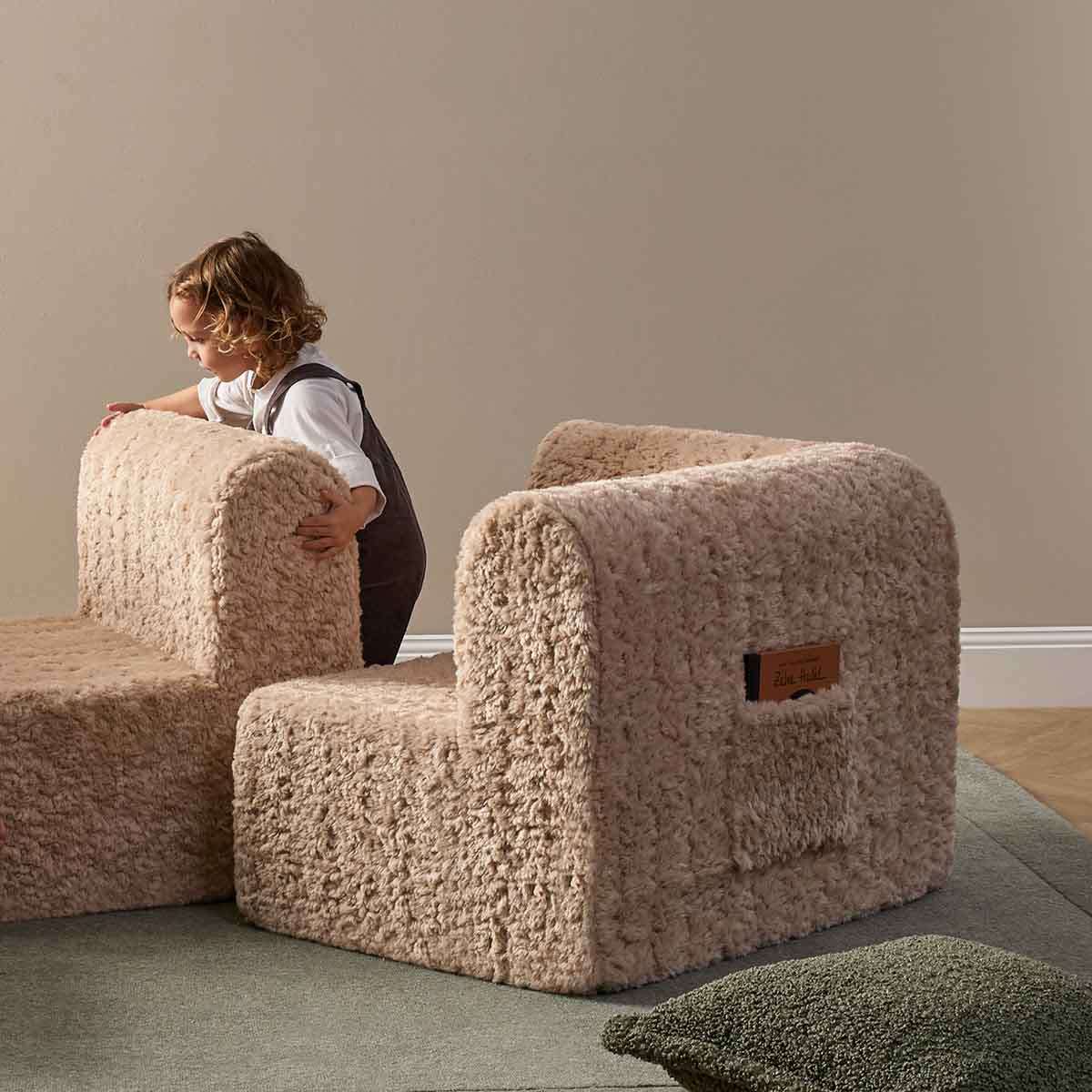 The Mini Chill Chaise Lounge - Beige
