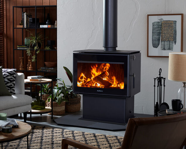 Austwood Perisher Freestanding Wood Heater