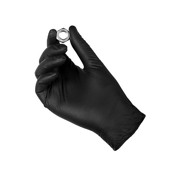 Boite De 100 Gants Nitrile Noirs Neotools