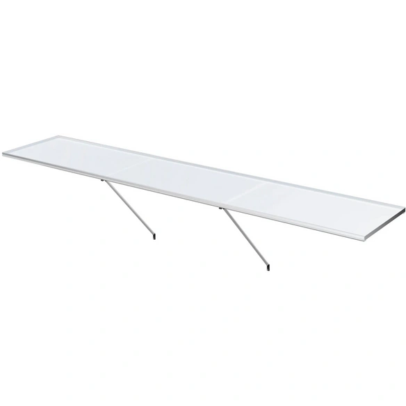 Gewächshaus-Zubehör, »Santini Typ II«, LxBxH: 150x63x5 cm, Aluminium, silberfarben
