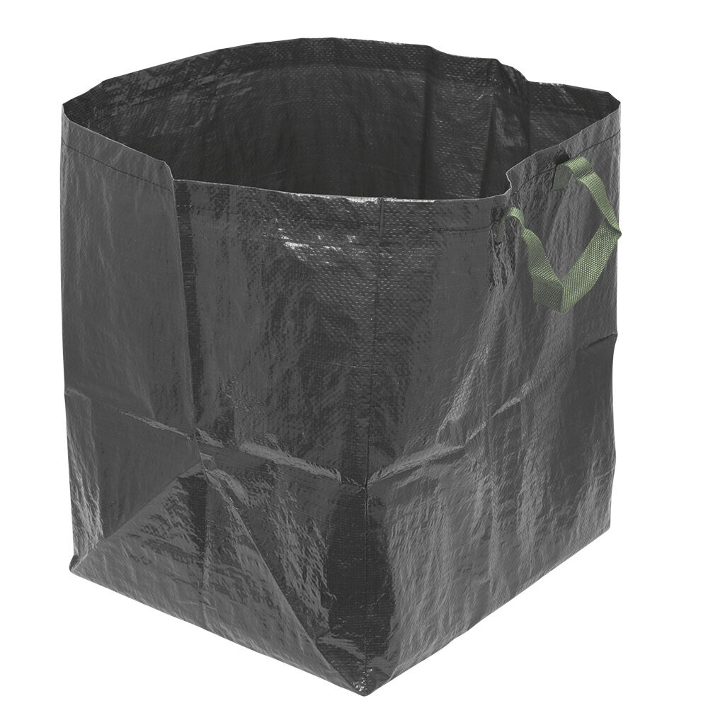 Sac de jardin 80L plastique vert 43x39xH48 cm