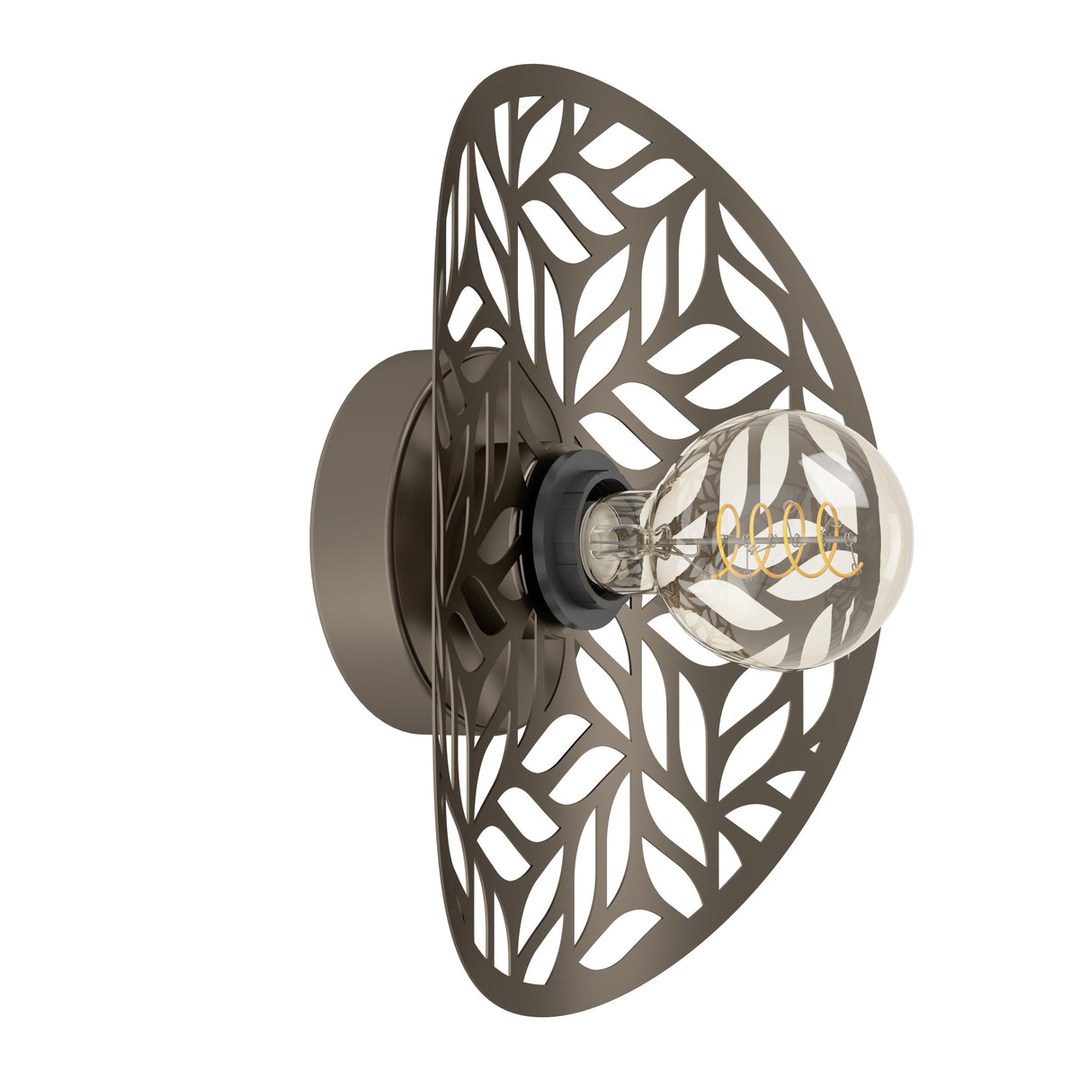EGLO wandlamp Swaby - 30 cm - brons