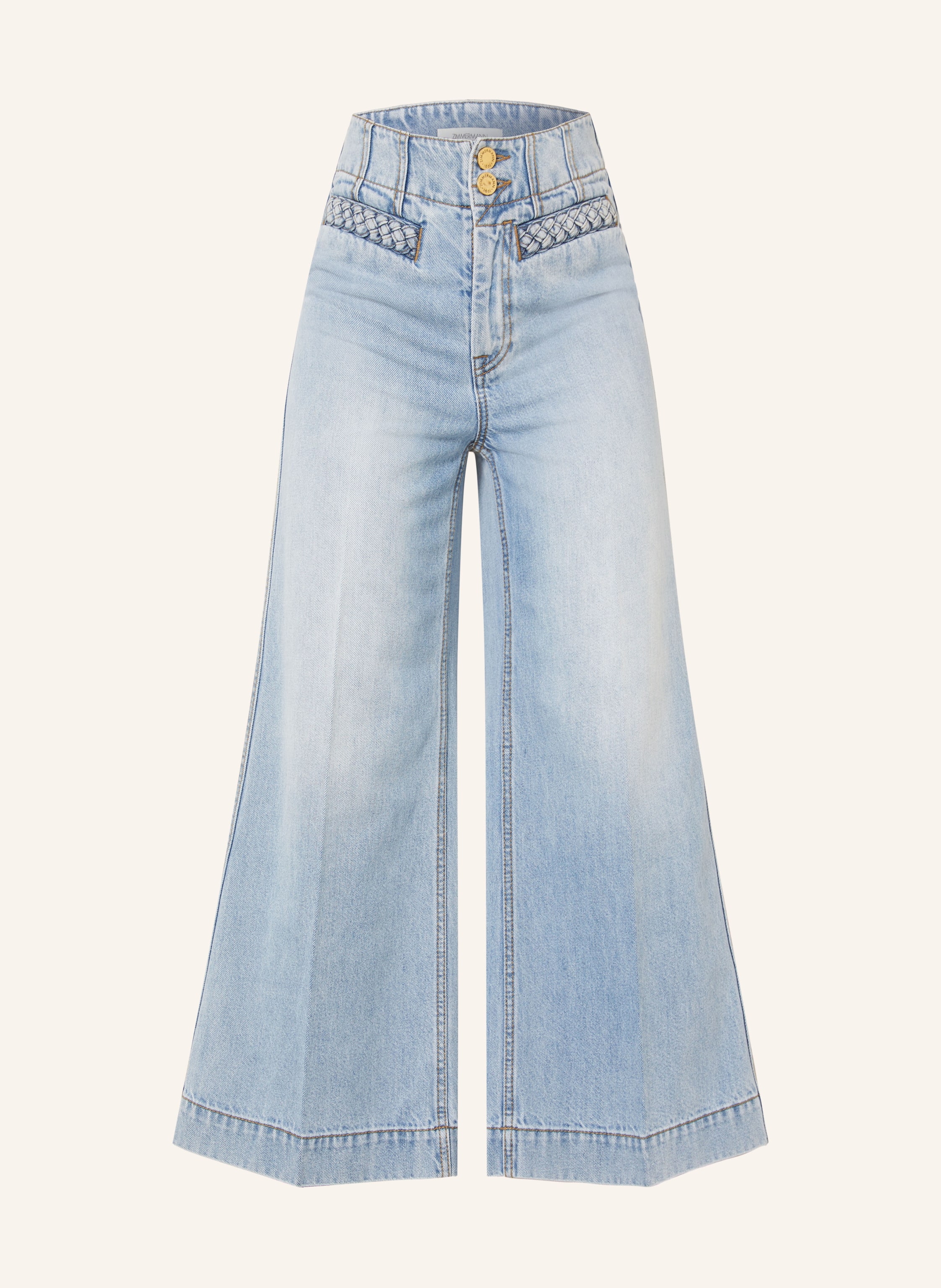 ZIMMERMANN Cropped Jeans INDRA