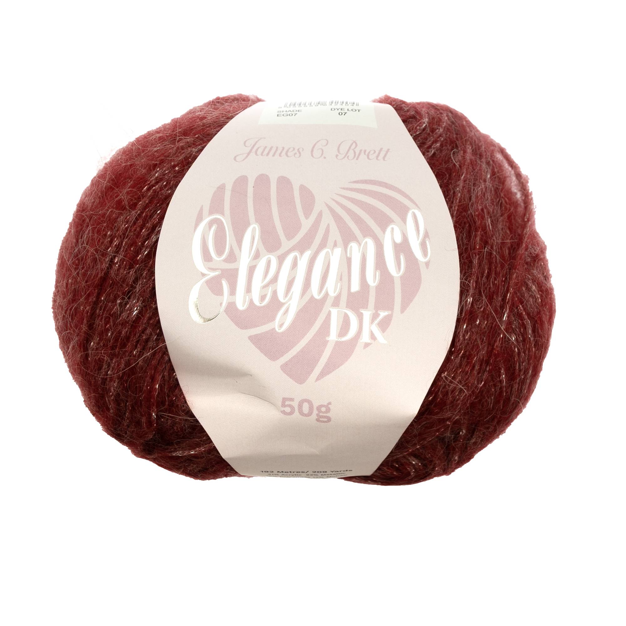 James C Brett Glamour Elegance DK 50g