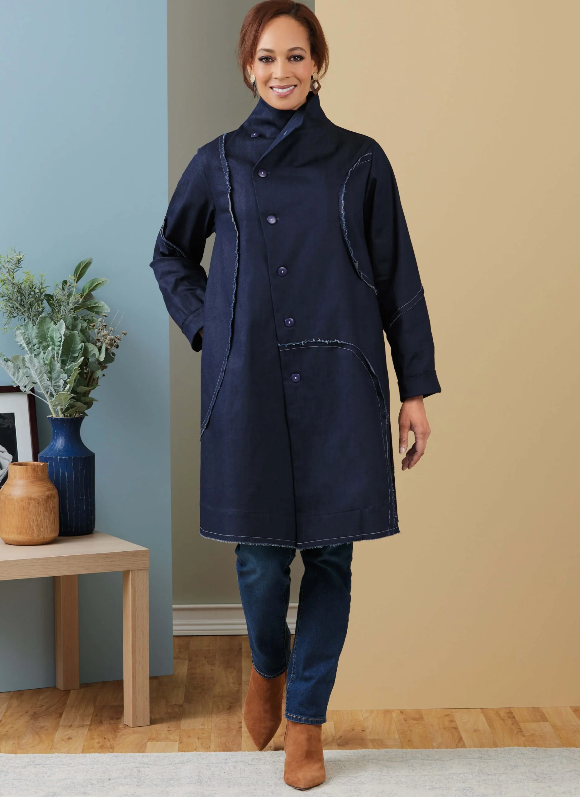 Butterick Sewing Pattern B6919 Misses’ Coat