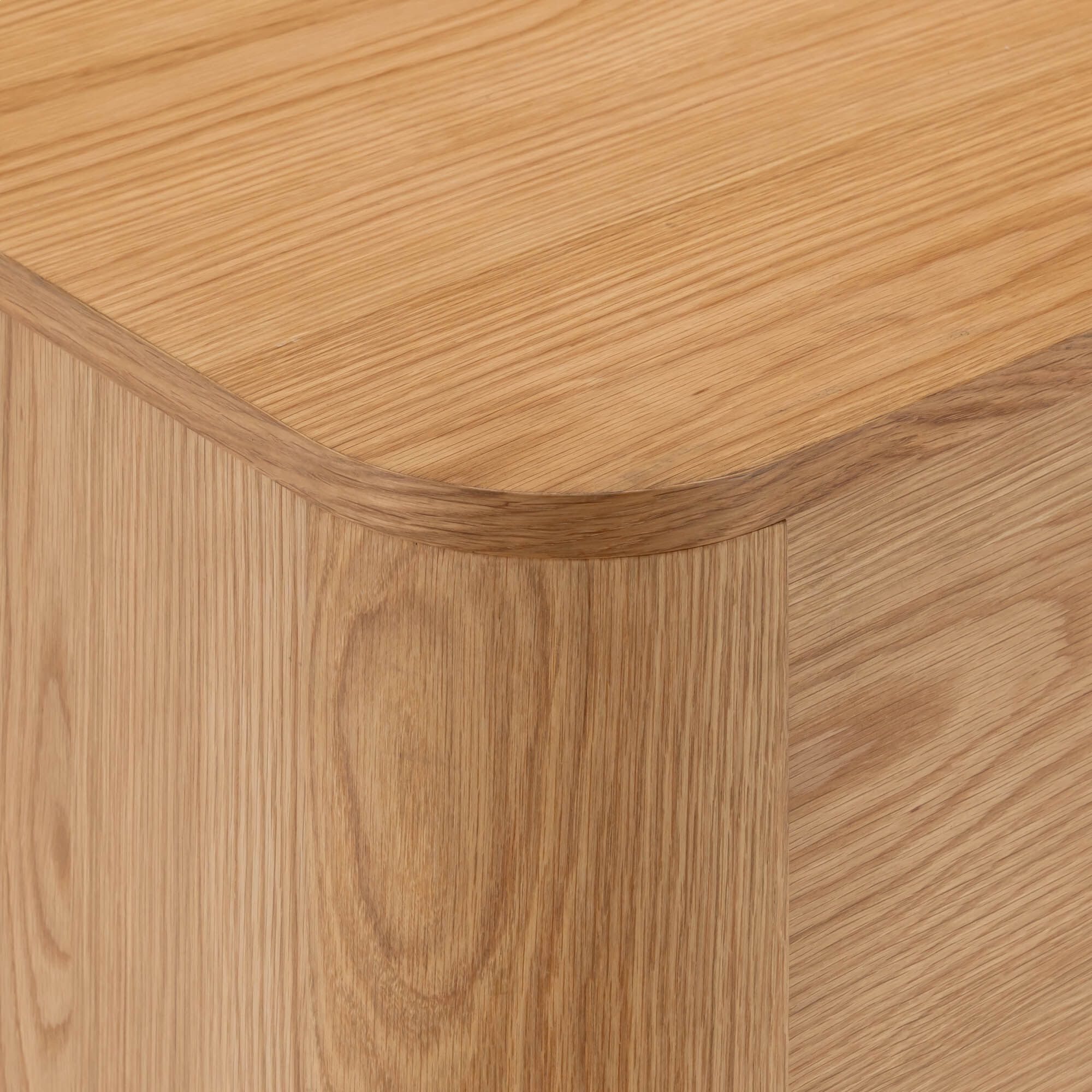 MARIETTA - Commode 6 tiroirs en chêne - bois clair