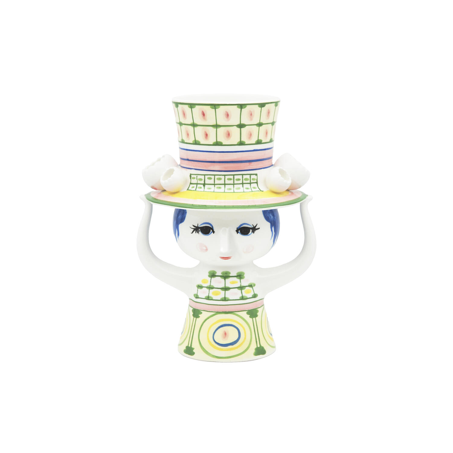 Lady with Hat vase, grøn