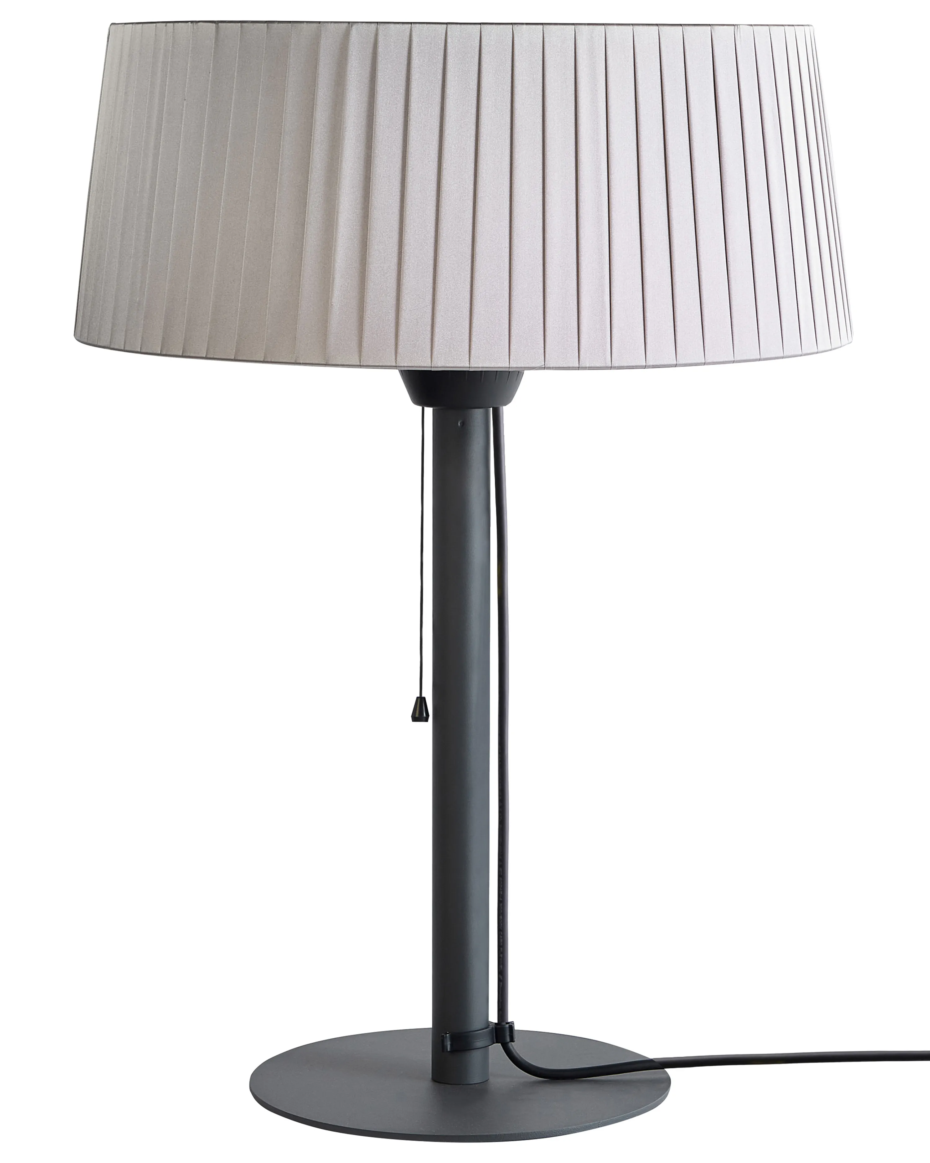 Freestanding Infrared Patio Heater OLLERIA 1500 W Grey