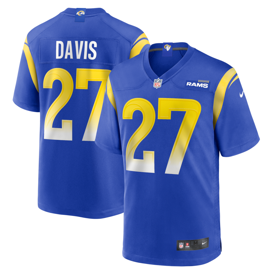 Timarcus Davis Los Angeles Rams Nike  Game Jersey - Royal