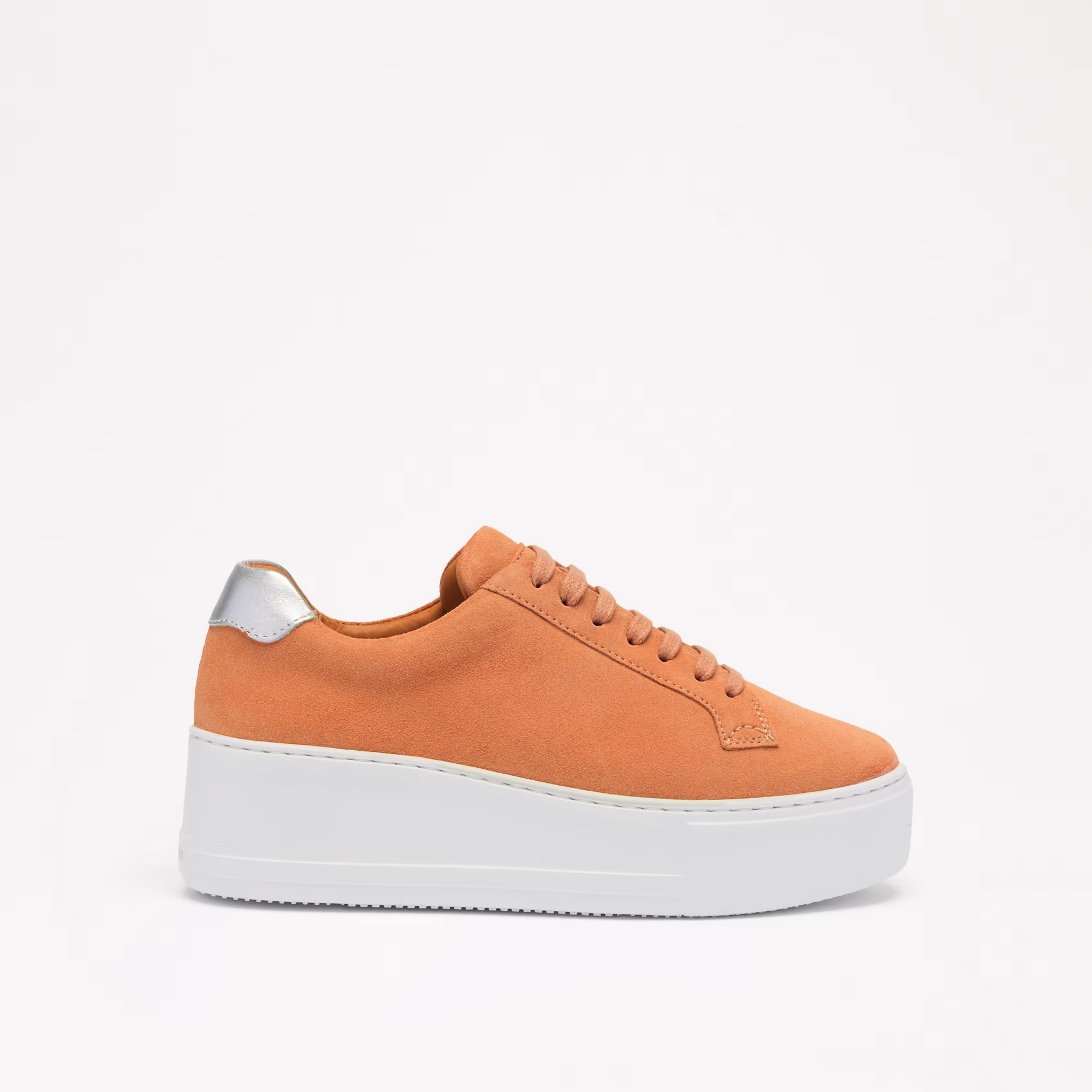 Park Cord<br>Lace Up Flatform Trainer