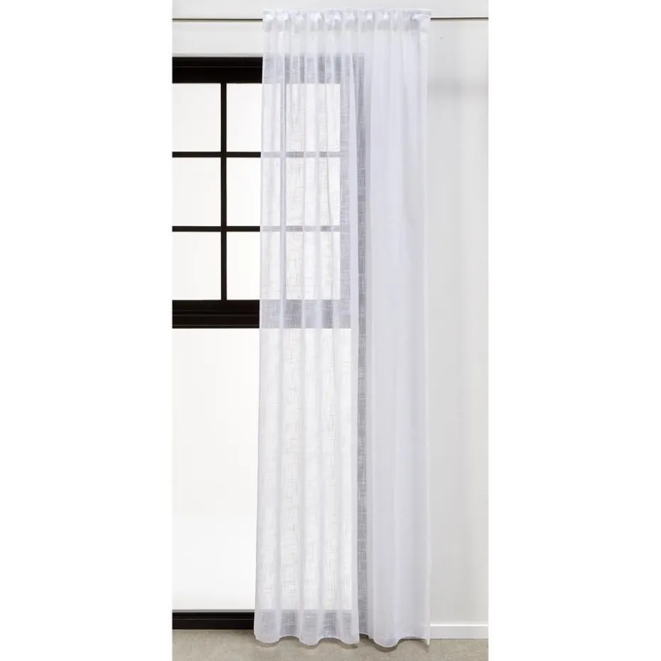 Kwantum Kant En Klaar Gordijnen | Gordijnen | Kant En Klaar Gordijn Ingrid  Wit