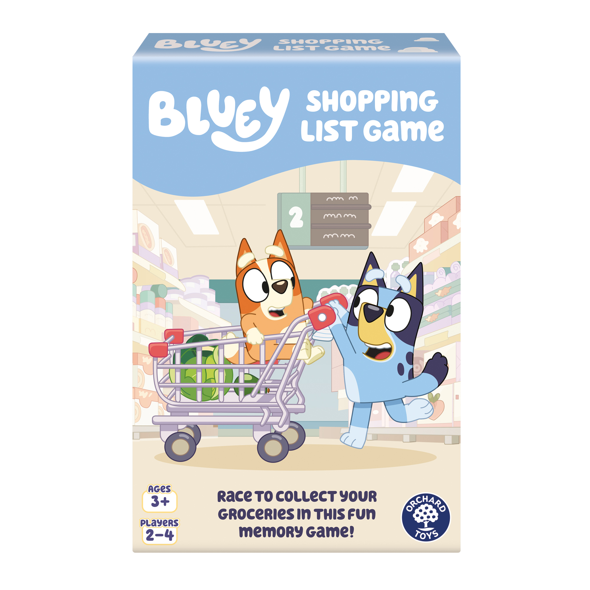 Bluey Shopping List Game
