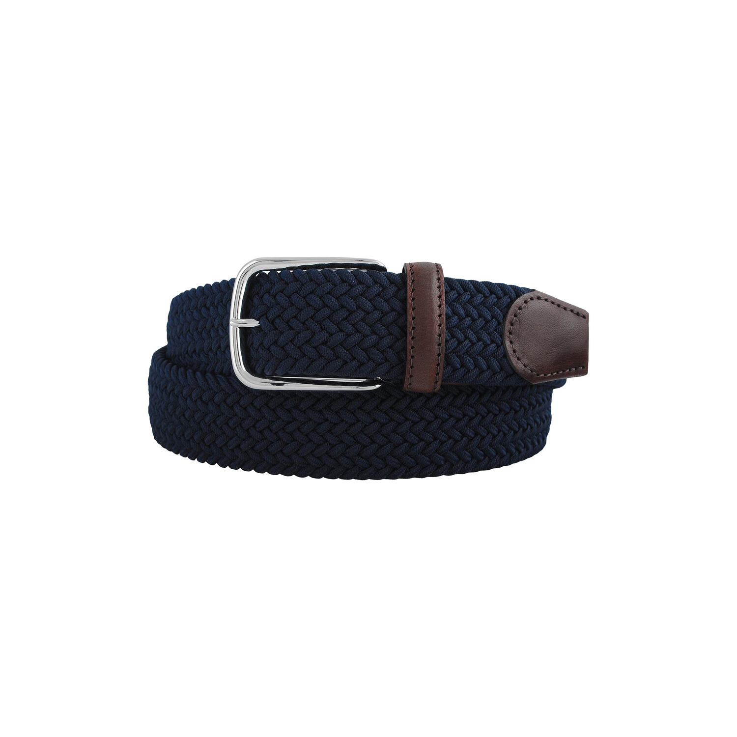Navy elastisk b&aring;ndb&aelig;lte, navy