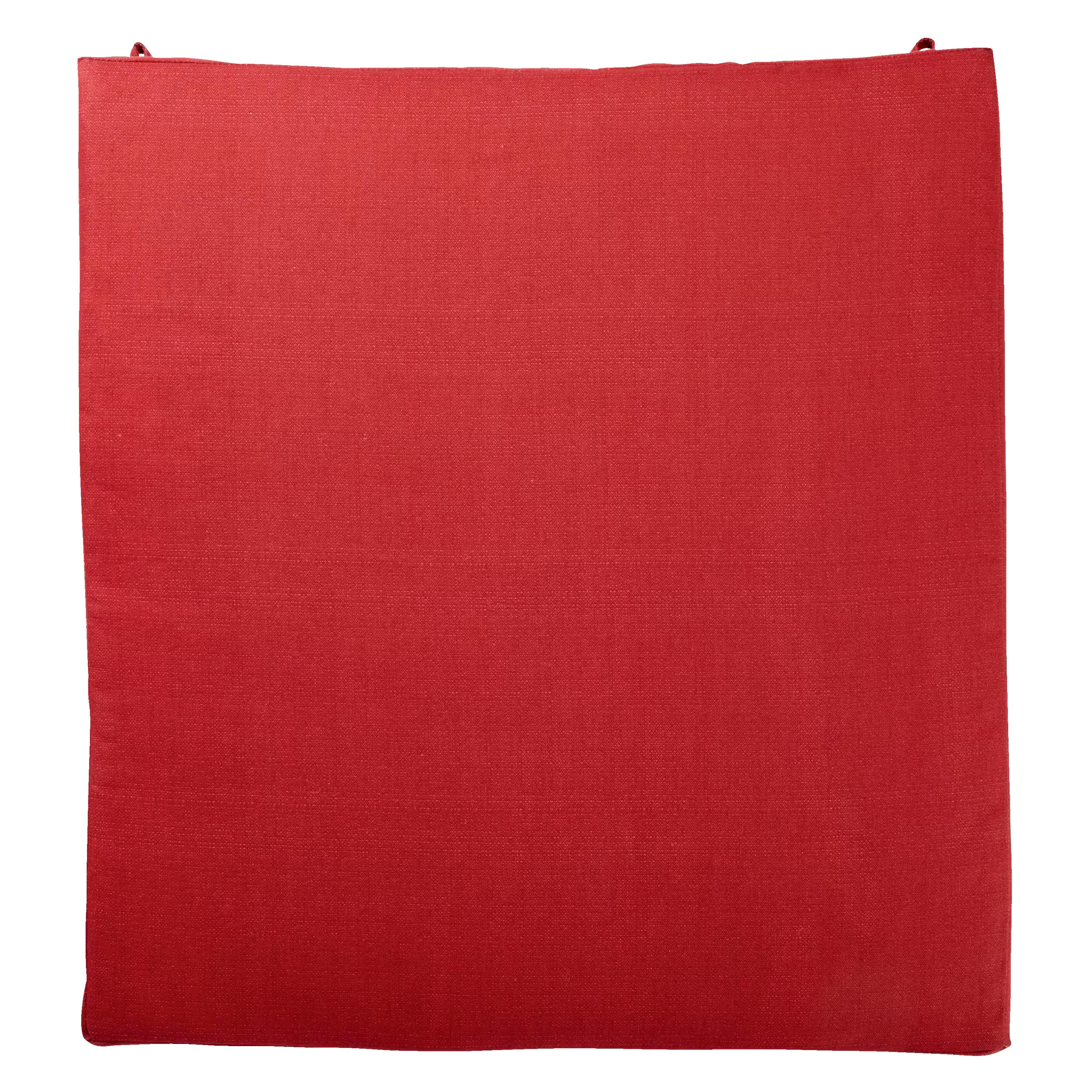CANVAS Deep Seat UV, Water & Stain Resistant Patio Chair Cushion, Red