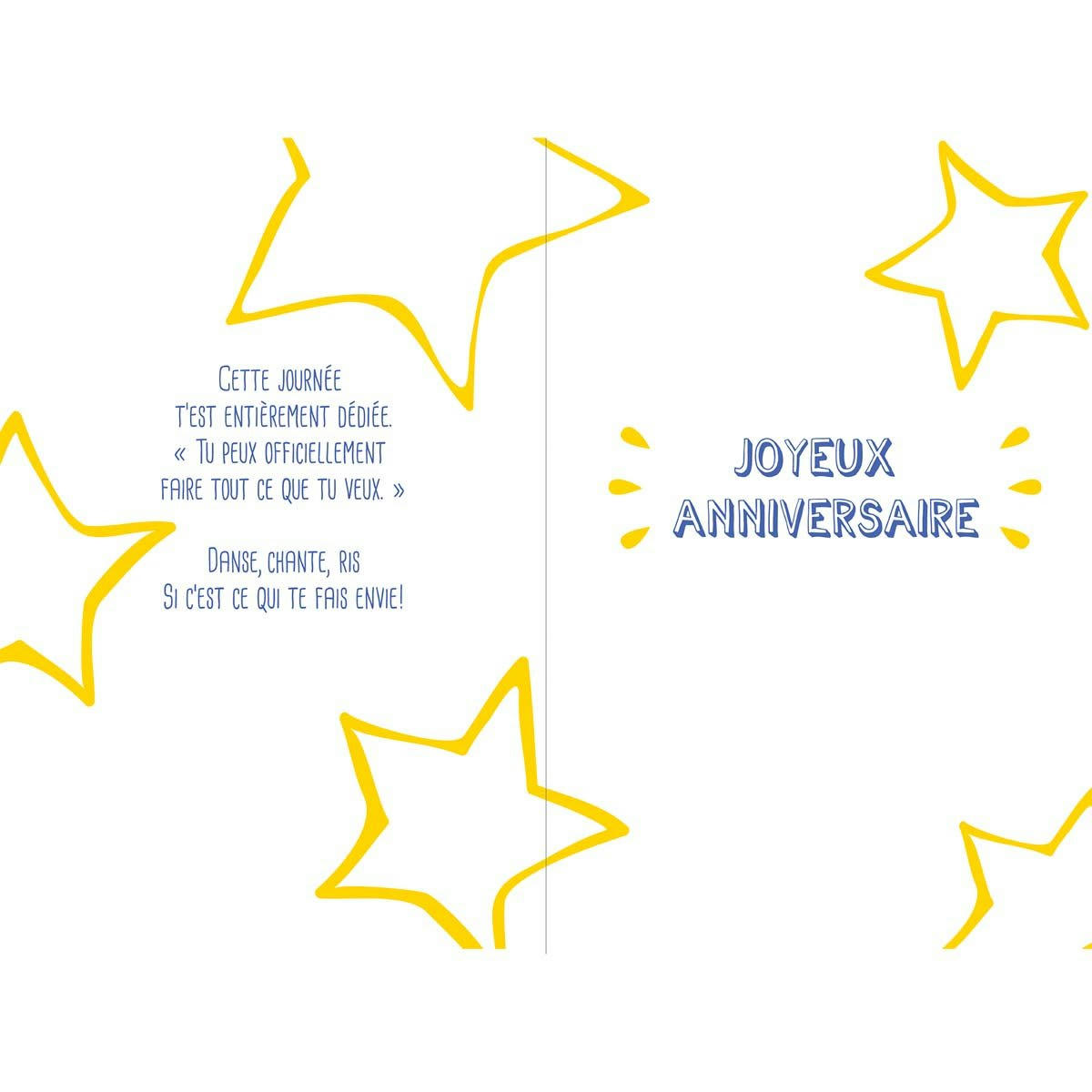 - Carte C'est Toi La Star