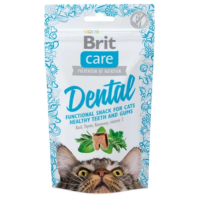 Brit Care Dental cat snack