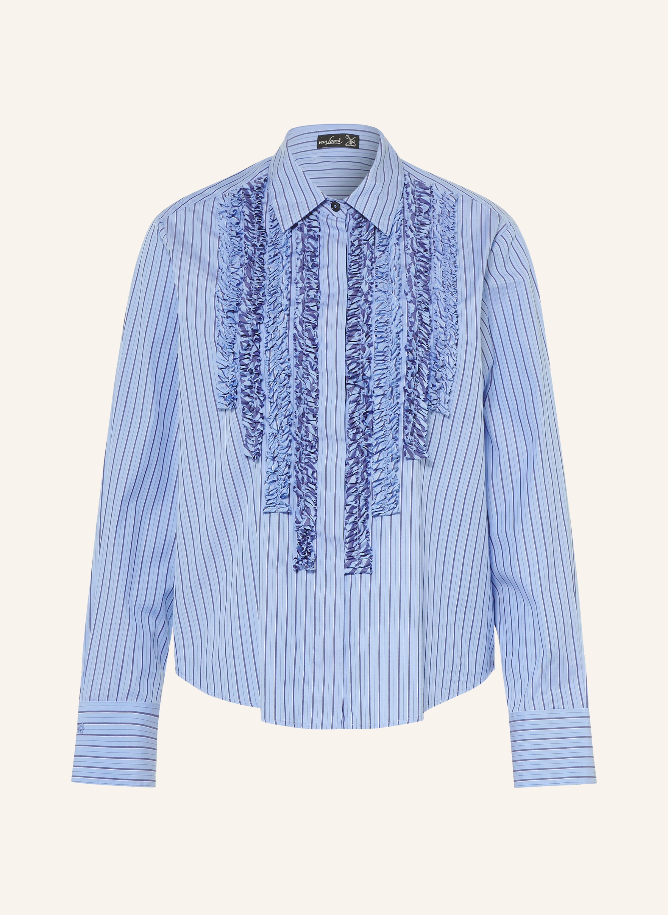 van Laack Hemdbluse VL-AZITAN-W36FQ mit Rüschen