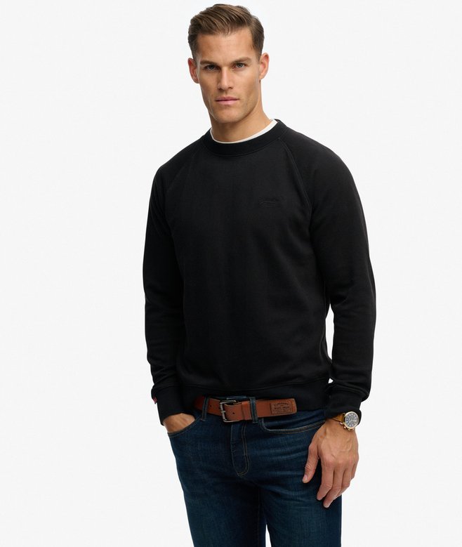 Essential Logo Raglan Crew Sweatshirt
