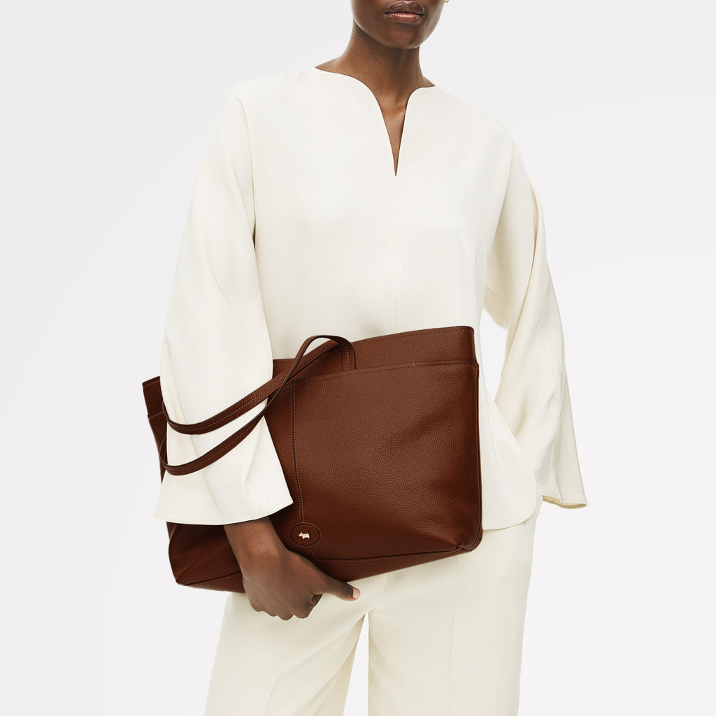 Maldon Mews - Large Ziptop Tote Bag