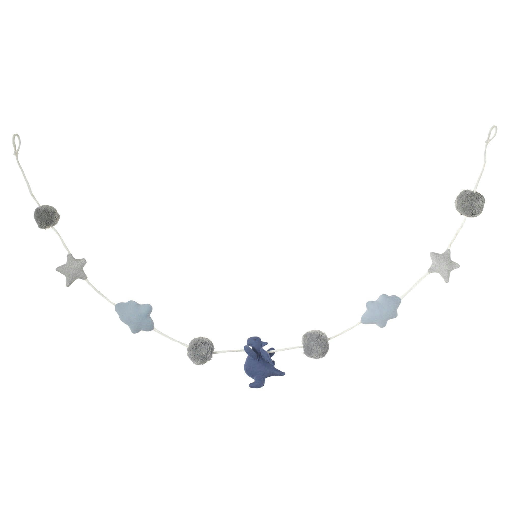 DRAGON - Guirlande murale en coton multicolore 150cm