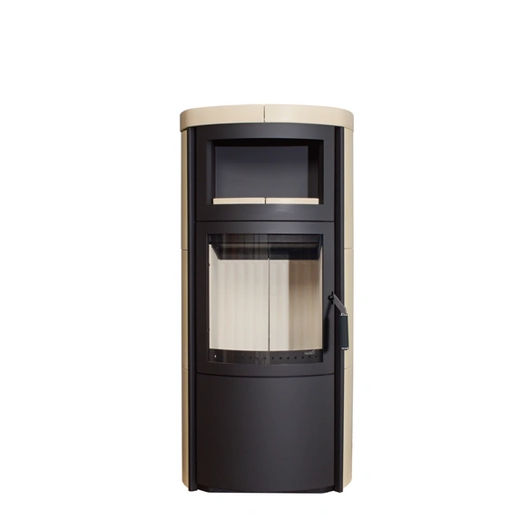 Kaminofen »Vito WW GT ECOplus«, creme, Stahl, 8 kW, wasserführend