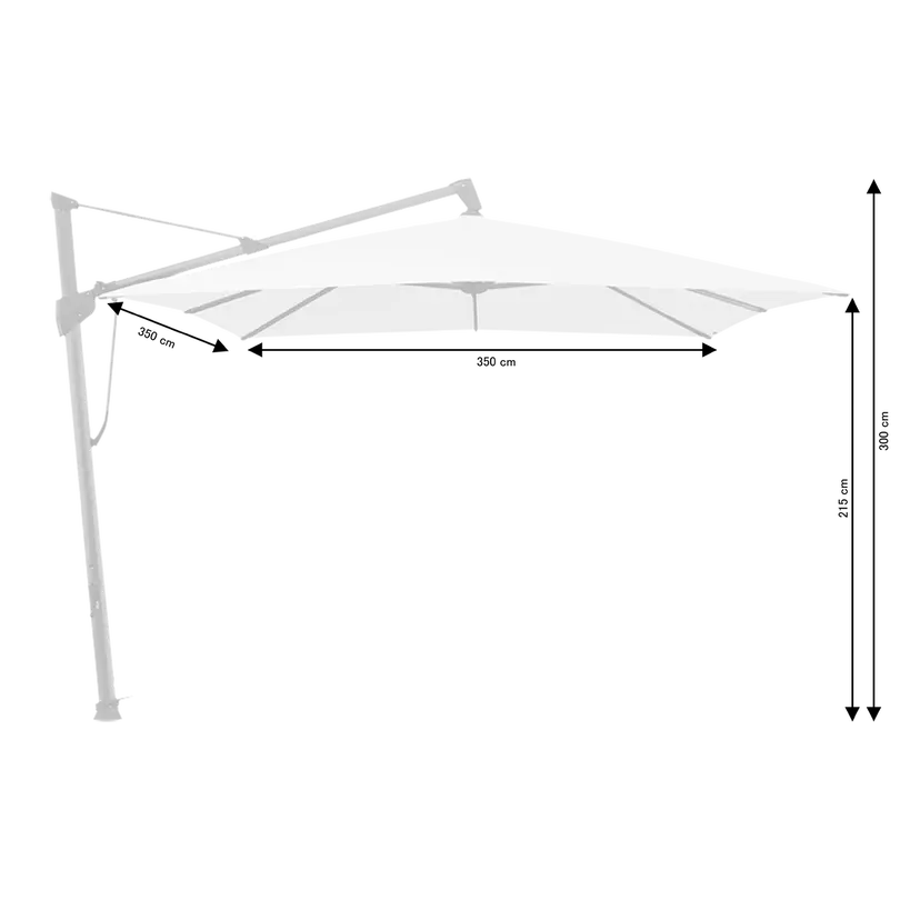 Freiarmschirm Sombrano