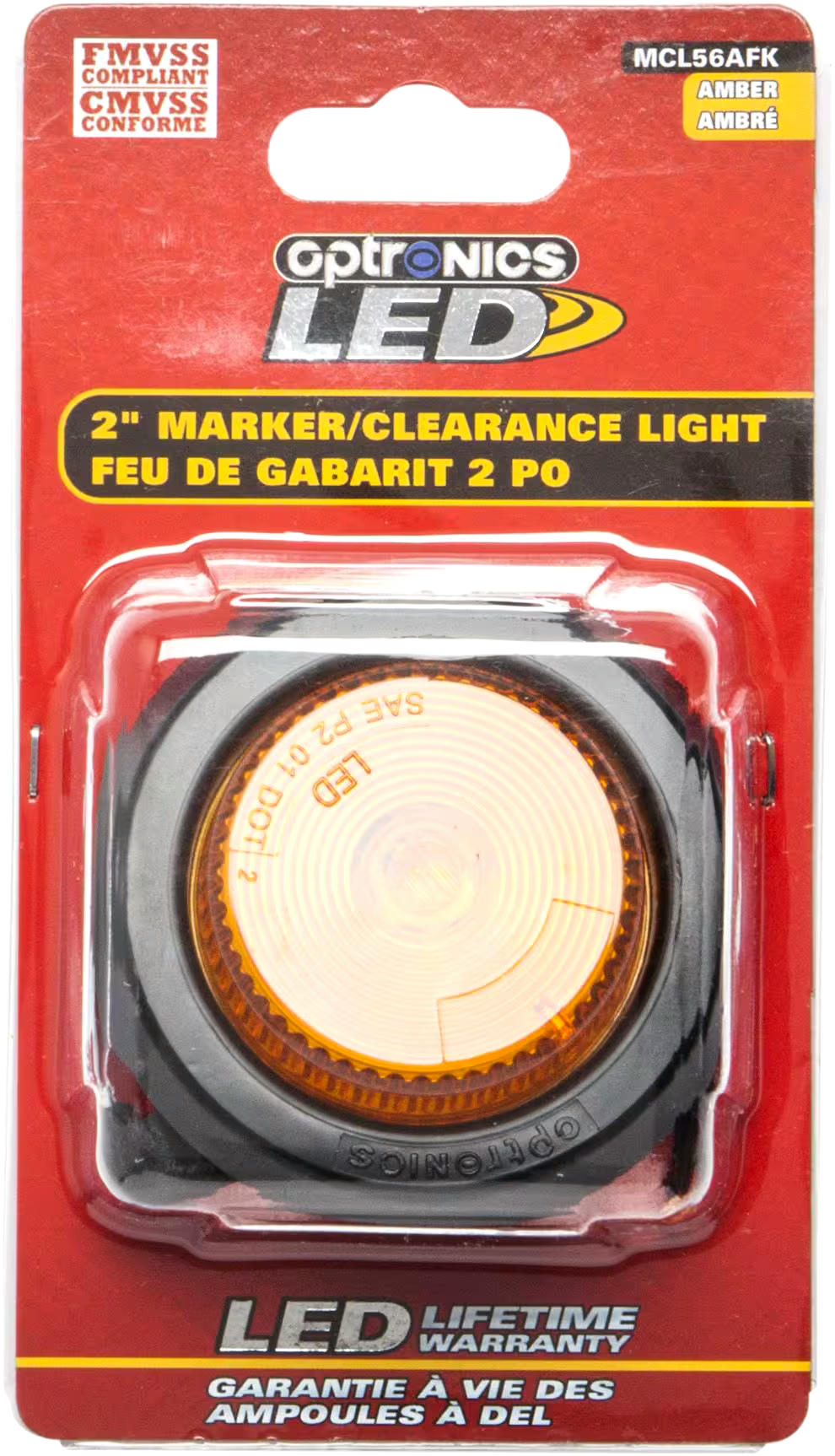 Optronics LED Side Marker Kit, Amber, 2-in