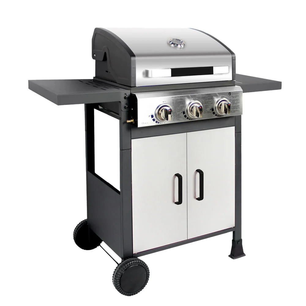 Grill Gazowy Z 3 Palnikami Brenner Br-G3N