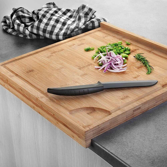 Planche Evier à découper en Bambou 39,5 x 38 cm - Lacor