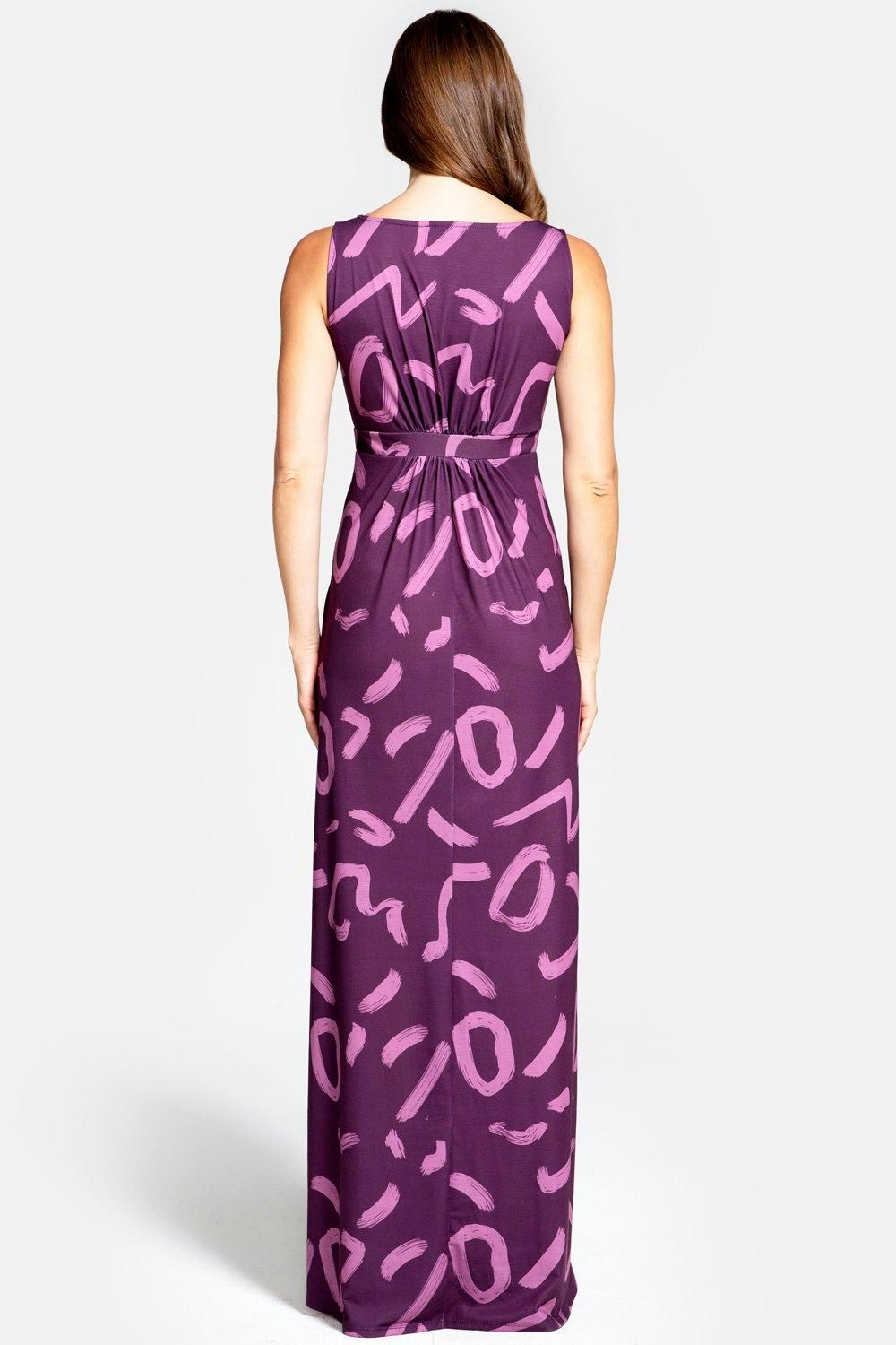 Hot Squash Empire Line Maxi Dress