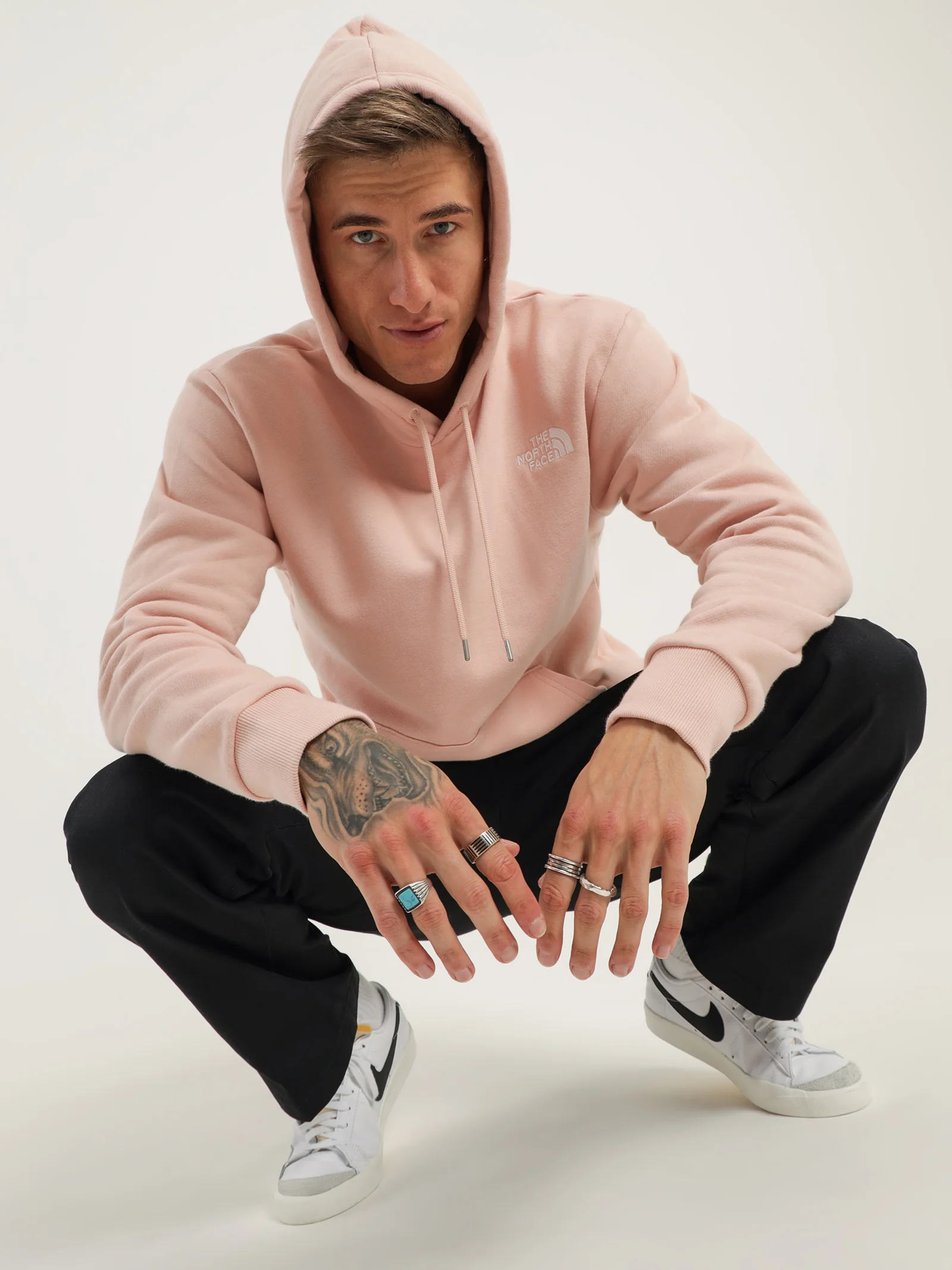 Simple Logo Hooded Sweatshirt