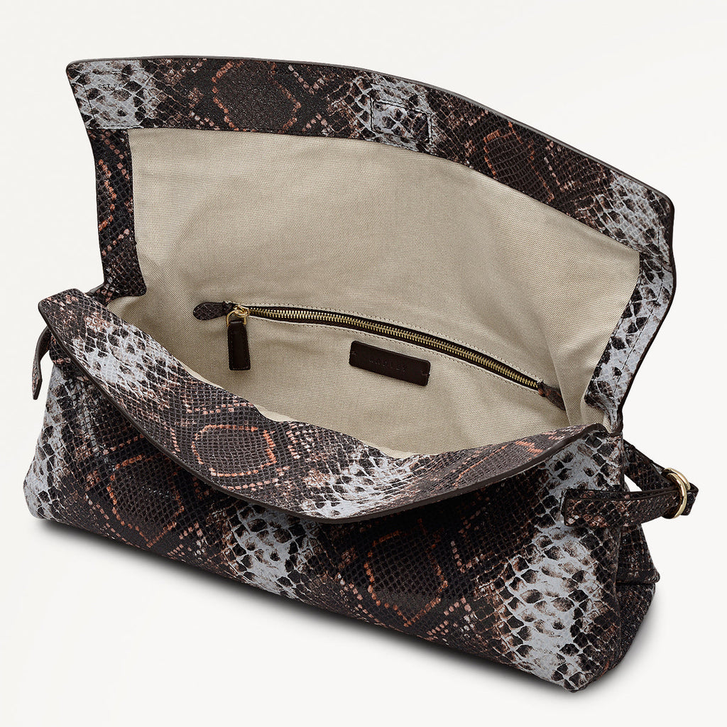 Fleet Street - Large Flapover Clutch Bag