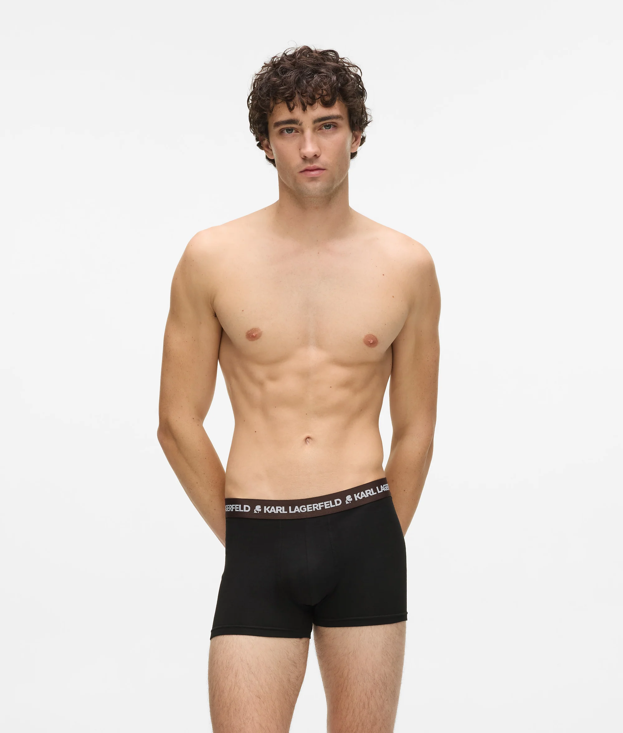 Caleçons avec élastique à la taille contrastant – Lot de 5