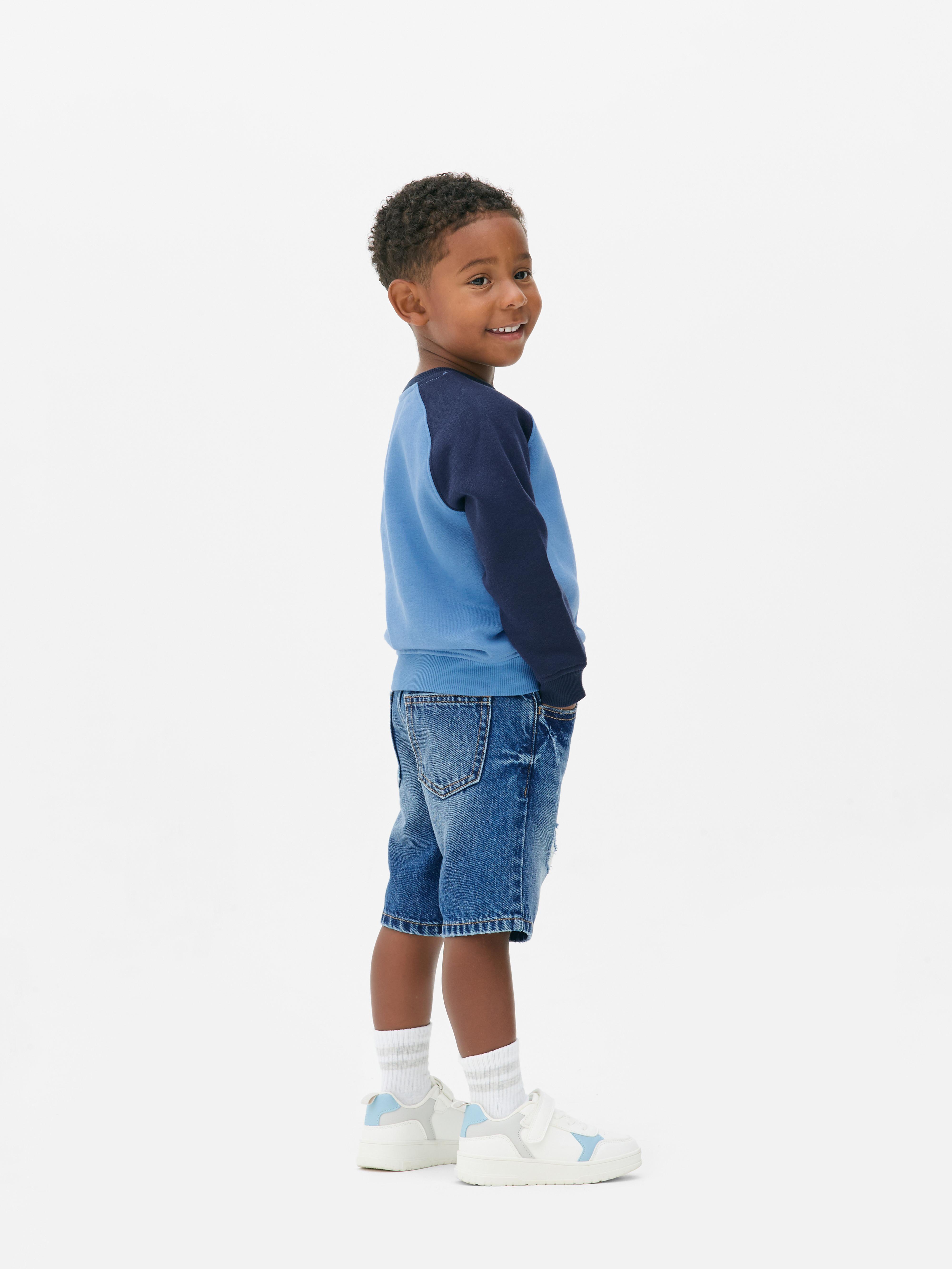 1.5-8yrs | Color Block Sweatshirt