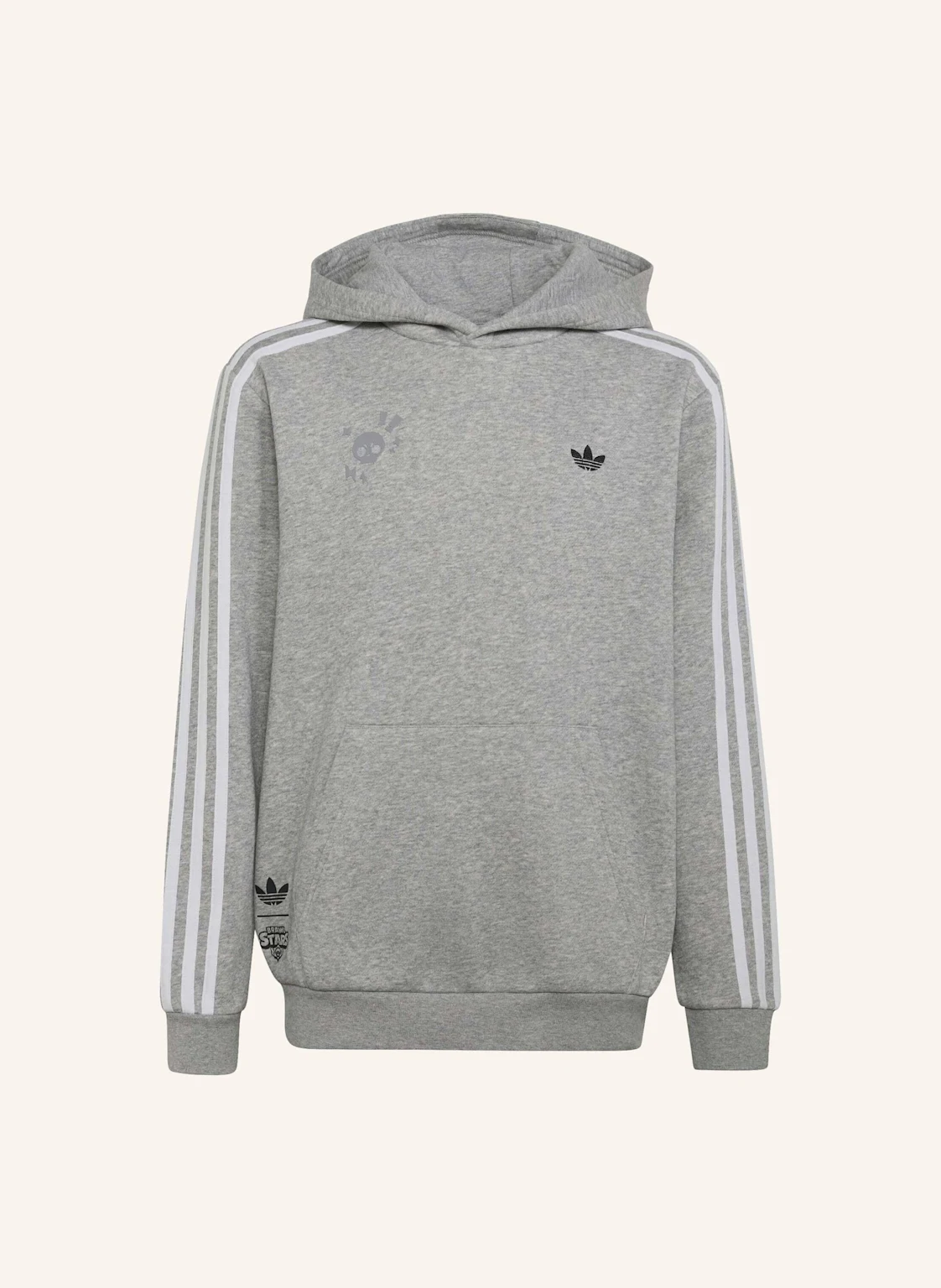 adidas Originals GRAFIK-HOODIE, LOCKER GESCHNITTEN