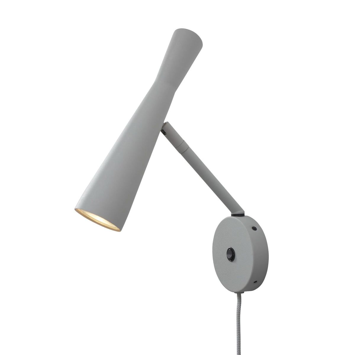 it's about RoMi wandlamp BORDEAUX - grijs - Ø6cm