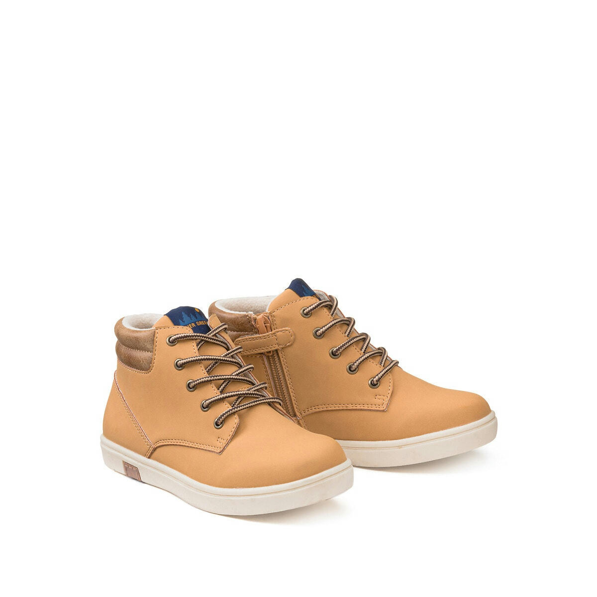 Bottines zippées et à lacets